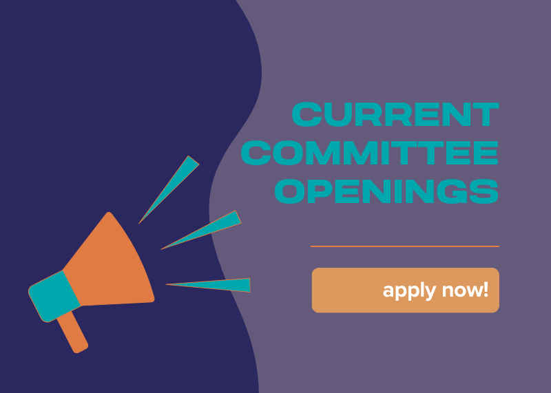 How to Get Involved: Committee Openings
